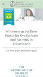 Mobile Screenshot of frauenaerztin-dr-moustafaoglou.de